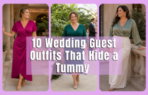 10 Wedding Guest Outfits That Hide a Tummy